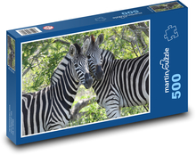 Zebra - Republika Południowej Afryki Puzzle 500 elementów - 46x30 cm