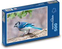 Crested jay Puzzle 500 dielikov - 46 x 30 cm 