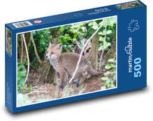 Divoká líška Puzzle 500 dielikov - 46 x 30 cm 