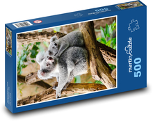 Koala na gałęzi Puzzle 500 elementów - 46x30 cm