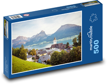Jazero Wolfgangsee - Rakúsko Puzzle 500 dielikov - 46 x 30 cm