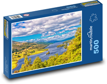 Škótsko - krajina Puzzle 500 dielikov - 46 x 30 cm 