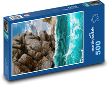 Oceán - vlny Puzzle 500 dílků - 46 x 30 cm