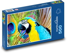 Papagáj - ara Puzzle 500 dielikov - 46 x 30 cm 