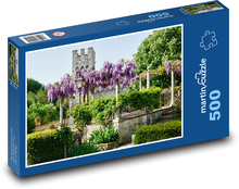 Toskánsko - zahrada Puzzle 500 dílků - 46 x 30 cm