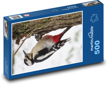 Strakapoud veľký Puzzle 500 dielikov - 46 x 30 cm 