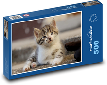 Mačka - mačiatko Puzzle 500 dielikov - 46 x 30 cm 