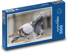 Pigeons - birds Puzzle of 500 pieces - 46 x 30 cm 