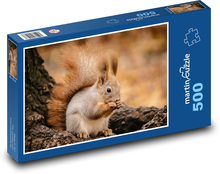 Squirrel Puzzle of 500 pieces - 46 x 30 cm