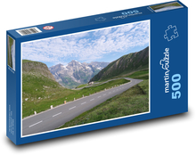 High mountain road Puzzle of 500 pieces - 46 x 30 cm