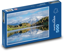 Autumn - lake Puzzle of 500 pieces - 46 x 30 cm 