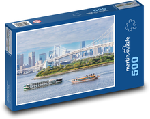 Tokio - krajobraz miejski Puzzle 500 elementów - 46x30 cm