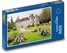 Chateau - Schlosspark Puzzle 500 Teile - 46 x 30 cm
