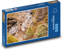 Altes Gaswerk - Hřensko Puzzle 500 Teile - 46 x 30 cm