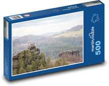 Bohemian Switzerland - Maria´s Lookout Puzzle of 500 pieces - 46 x 30 cm
