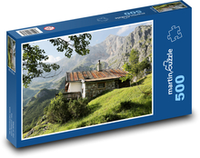 Chalet Puzzle of 500 pieces - 46 x 30 cm 