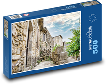 Stredoveký dom Puzzle 500 dielikov - 46 x 30 cm