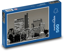 Hamburg - budovy Puzzle 500 dílků - 46 x 30 cm