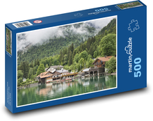 Mlha - jezero Puzzle 500 - 46x30 cm