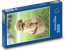Pes - pudel Puzzle 500 dielikov - 46 x 30 cm 