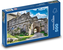 Historické město Puzzle 500 dílků - 46 x 30 cm