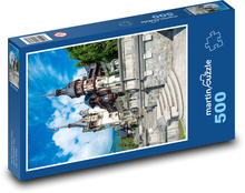 Peleš - hrad, Karpaty Puzzle 500 dielikov - 46 x 30 cm 