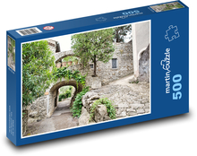 Středověký dům Puzzle 500 dílků - 46 x 30 cm