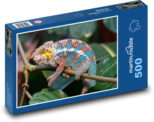 Kameleon - gad Puzzle 500 elementów - 46x30 cm