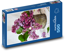 Lilac - bouquet Puzzle of 500 pieces - 46 x 30 cm 