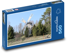 Windmill Puzzle of 500 pieces - 46 x 30 cm