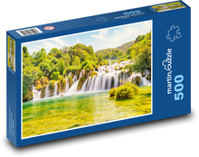 Chorvatsko - Krka Puzzle 500 dílků - 46 x 30 cm