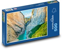 Španielsko - Congost de Mont Puzzle 500 dielikov - 46 x 30 cm 