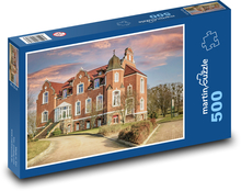Zamek Herrenstein - Niemcy Puzzle 500 elementów - 46x30 cm