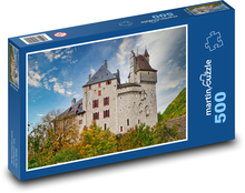 Schloss - Festung Puzzle 500 Teile - 46 x 30 cm