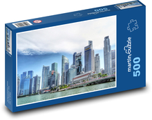 Singapur - Fluss Puzzle 500 Teile - 46 x 30 cm
