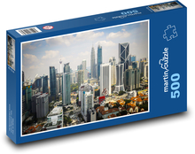 Malaysia - city Puzzle of 500 pieces - 46 x 30 cm 