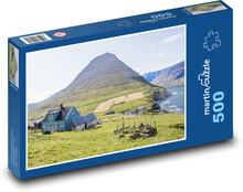 Färöer-Inseln Puzzle 500 Teile - 46 x 30 cm