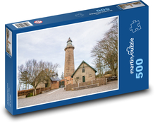 Dánsko - maják Puzzle 500 dielikov - 46 x 30 cm 