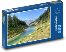 Alpine Route - Italy Puzzle of 500 pieces - 46 x 30 cm 