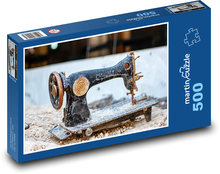 Alte Nähmaschine Puzzle 500 Teile - 46 x 30 cm