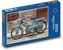 Stary motorower Puzzle 500 elementów - 46x30 cm