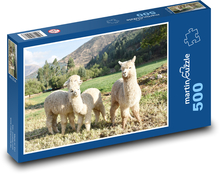 Peru - alpaka Puzzle 500 dielikov - 46 x 30 cm 