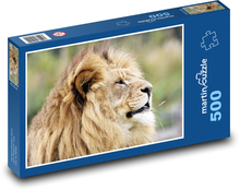 Lev - velká kočka Puzzle 500 dílků - 46 x 30 cm
