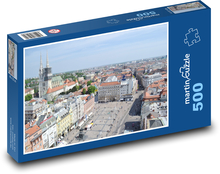 Zagreb (Croatia) Puzzle of 500 pieces - 46 x 30 cm 