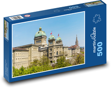 Federálna budova Bern Puzzle 500 dielikov - 46 x 30 cm 
