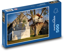 Domek na drzewie Puzzle 500 elementów - 46x30 cm