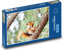 Veverička stromová Puzzle 500 dielikov - 46 x 30 cm 
