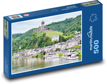 Cochem hrad - Německo Puzzle 500 dílků - 46 x 30 cm