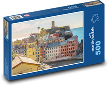 Italy - Fishing Village Puzzle of 500 pieces - 46 x 30 cm 