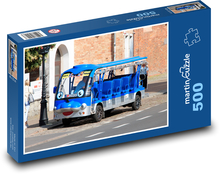 Polsko - výletní autobus Puzzle 500 dílků - 46 x 30 cm
